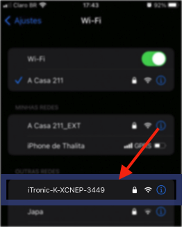 Imagem de rede manual