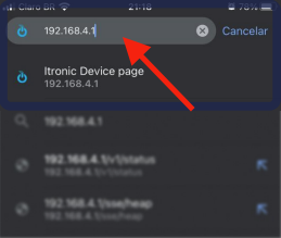 Imagem de rede manual